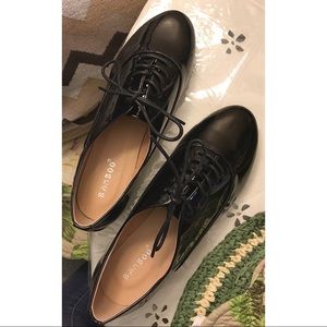 Black Patent Oxford